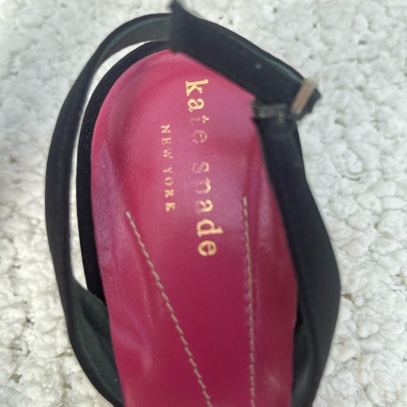 Kate Spade Open Tow sling back heels - Picture 6 of 7